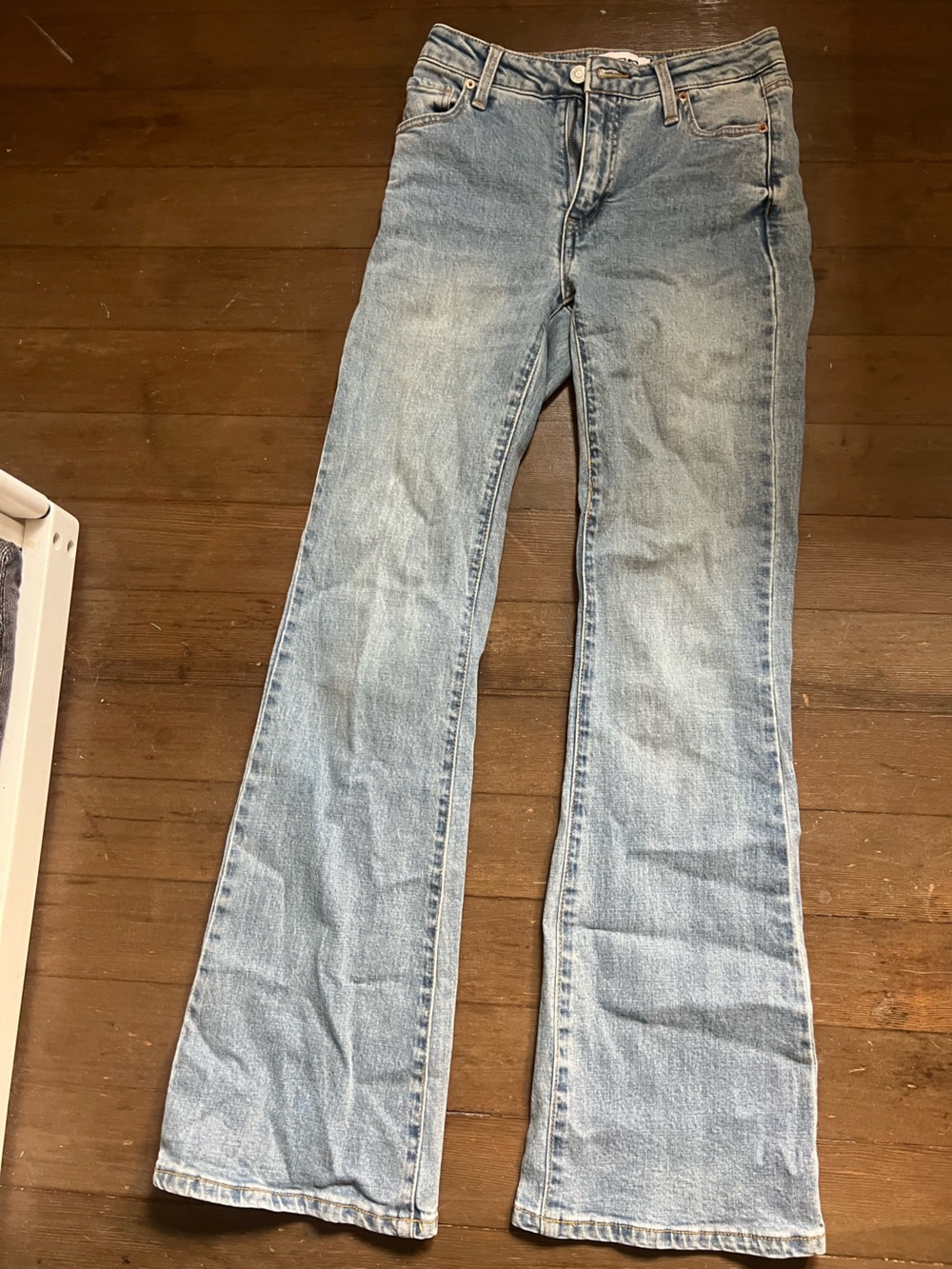 RSQ Light Wash Flare Jeans - Blue Denim
